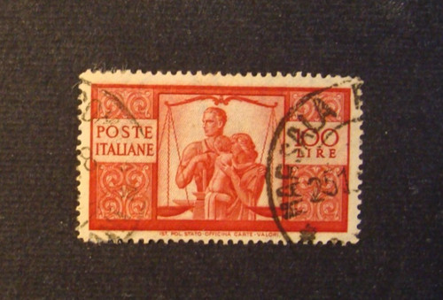 100 lire democratica dent 14 - dent.,
