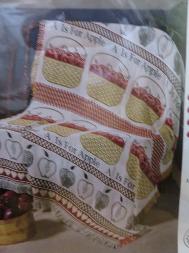 Coperta jacquard mela doppio
