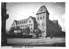 Placca Lente Foto Antica