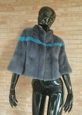 Giacca in PELLICCIA di visone mink fur jacket fourrure peltz Nerz vison cappotto