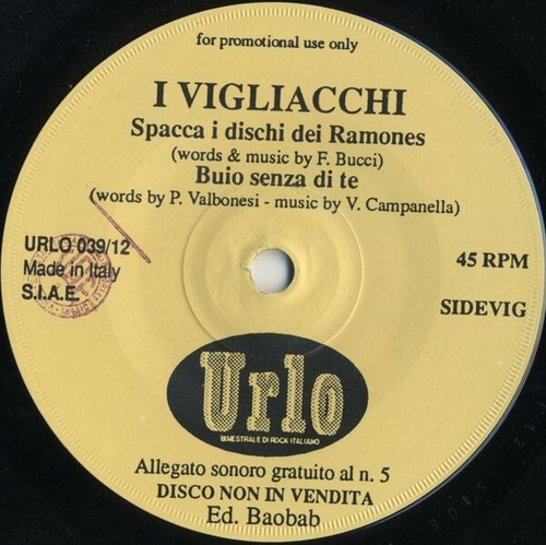 Vigliacchi spacca i dischi - vigliacchi, "spacca