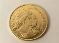MONETA/MEDAGLIA SCILTIAN-ELISABETTA II FILIPPO EDIMBURGO-QUEEN ELIZABETH MEDAL