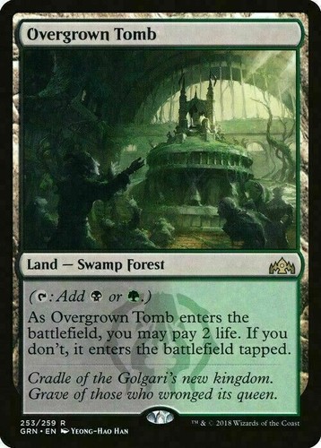 Overgrown tomb guilds of - tomb,