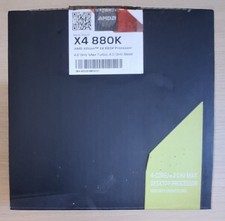 CPU AMD Athlon x4 880K Box usato, con ventola AMD nuova mai usata (vds foto)
