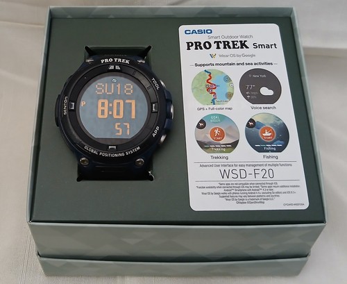 Smartwatch casio wsd - smartwatch, wsd-f20
