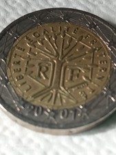 Moneta da 2 euro Francese  " Albero Della Vita " Joaquin Jimenez .