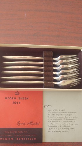 Georg jensen silver six - jensen,