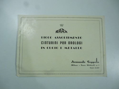 Arax ricco assortimento - arax.,