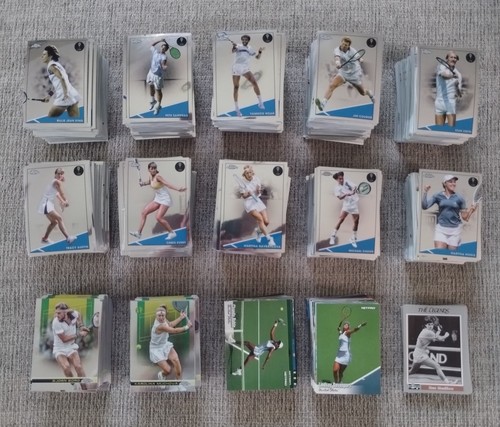 1000 carte tennis topps - tennis,
