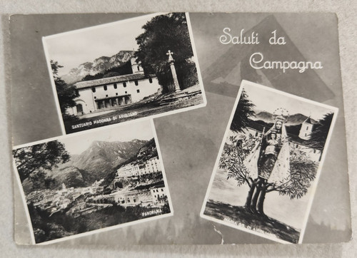Cartolina salerno campagna - cartolina,