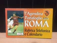 L'AGENDINA PORTAFOGLIO DELLA ROMA 1998/99 RUBRICA TELEFONICA E CALENDARIO