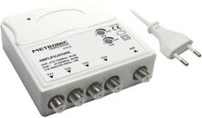 Amplificatore TV di linea da interno alimentato 28db 4 uscite METRONIC 414114 5G