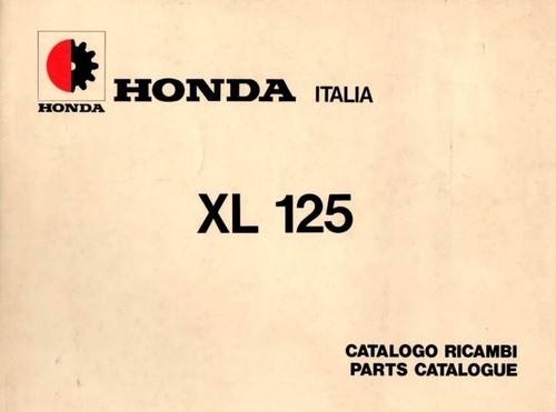 Catalogo ricambi honda 125 - ricambi, xl