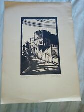 COD. 285R XILOGRAFIA CAROVIGNO FIRMATA FOGLIO 24X35