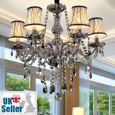 K9 Cristallo Lampadario Fumé