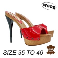 Zoccoli fascia vernice rosso