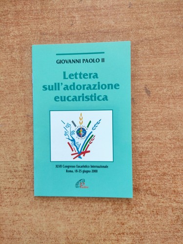 Lettera sull adorazione - lettera, sull'adorazione