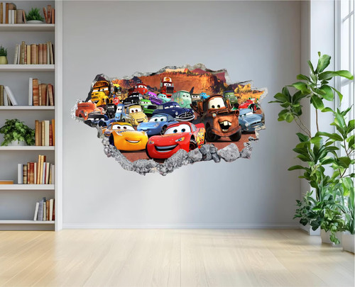 Adesivo murale cartone - , animato