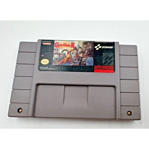 Super castlevania - super, iv