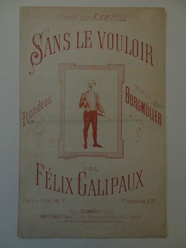 Partition sans vouloir kam - le,