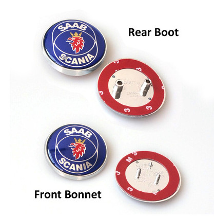 Set saab badge 9 - 2x,