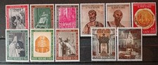 C02N01 - VATICANO 1966/67  -  2 serie MNH