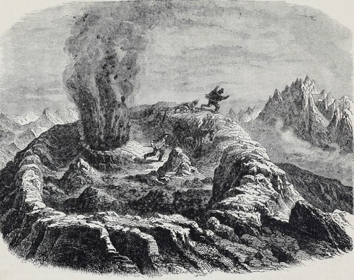 Vulcani del cile incisioni - vulcani,