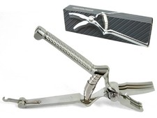 Masticatore cromato curvo