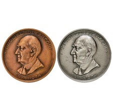 Dittico bronzo argento - bronzo, e