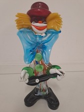 Pagliaccio in vetro di Murano