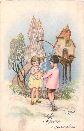 Cartolina postcard - cartolina,