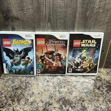 3 Nintendo Wii Lego Games Star