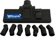 Kit Spazzola Aspirapolvere Universale Miele con Ruote e 7 Tipi di Raccordo LS509