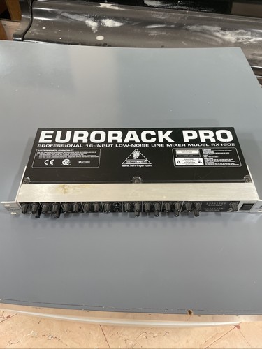 Behringer 1602 eurorack pro - behringer, rx
