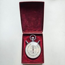 Cronometro da tasca VINTAGE sovietico SLAVA cronometro meccanico split second...