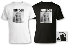 T SHIRT CICCIOLINA JUST CAVALLI ILONA STALLER TRASH CLOTHES FUN - 100% COTONE