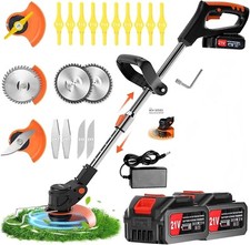 BEST Taglio bordo decespugliatore senza fili con 2 batterie 21V 3 tipi di lame