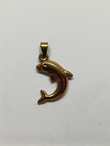 Ciondolo forma delfino - delfino, in