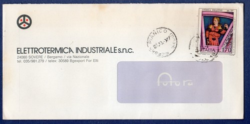 Italia busta affrancata 150 - italia,