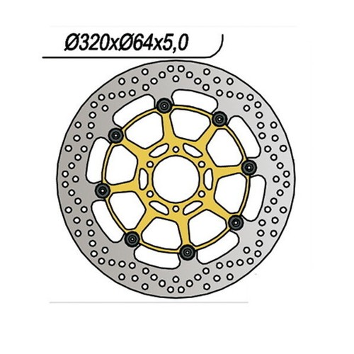 Disco freno anteriore sx - freno,
