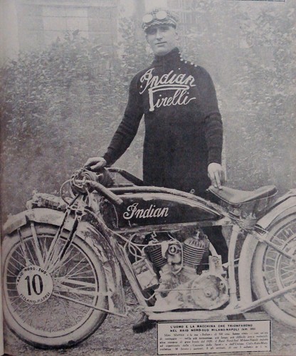 Pubbl 1920 moto - moto, 500