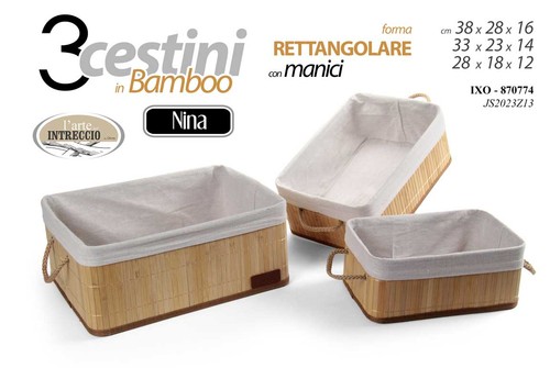Cestini bamboo organizer - bamboo,