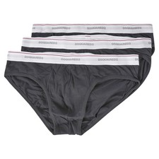Dsquared2 - Set slip neri da 3