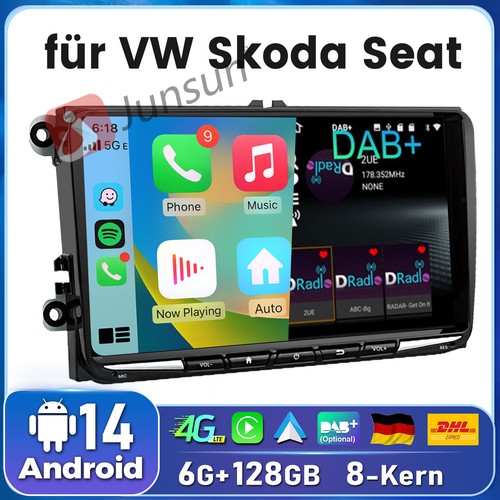 128g android13 per golf 5 - 6+128g, vw