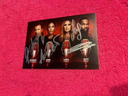 Photo cartonnee autograph - photo,