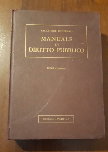 Manuale diritto pubblico - manuale,