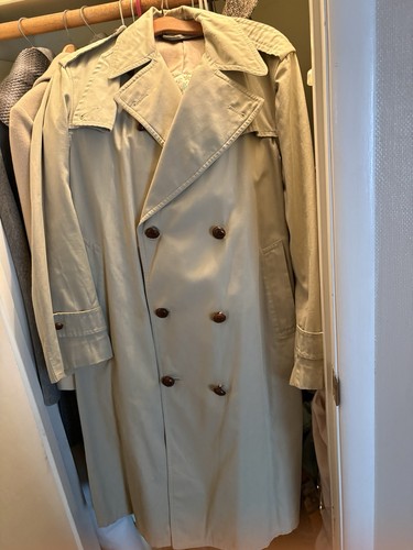 Impermeabile uomo vintage