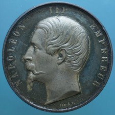 FRANCIA NAPOLEONE III MEDAGLIA 1859 CAMPAGNA D'ITALIA PER L'UNITA' NAZIONALE 