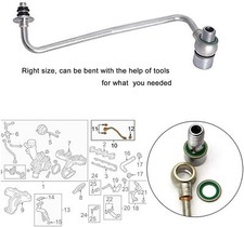 Tubo olio turbocompressore per
