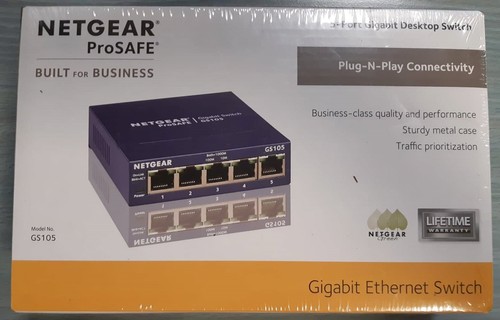 Netgear prosafe gs105 - gs105, v5